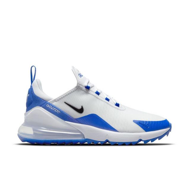 Air Max 270 G Spikeless Golf Shoe - White/Blue | NIKE | Golf Shoes