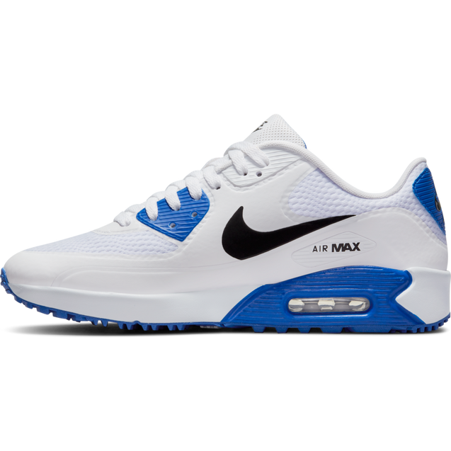 Men's Air Max 90 G Spikeless Golf Shoe-White/Blue | NIKE