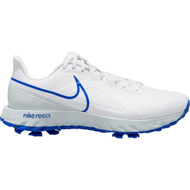 Men's React Infinity Pro Spiked Golf Shoe-White/Blue