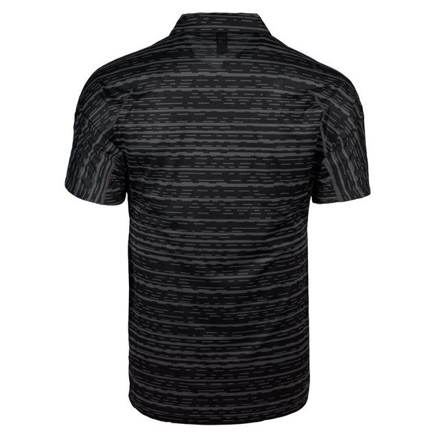 Nike Athletic Dept. Mens 2XL Polo Stripe Shirt Short Sleeve Black