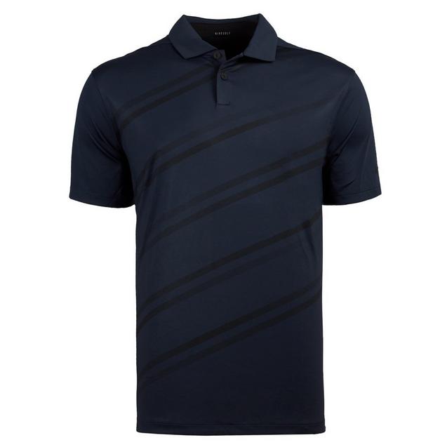 Men's Dri-FIT Vapor Stripe Print Short Sleeve Polo
