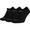 BLACK | Men's Everyday Plus Cushion Ankle Socks - 3 Pack