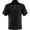 NOIR | Polo Airflux uni en maille pour hommes