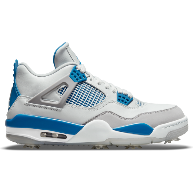 Nike Air Jordan 4 G Retro Spiked Golf Shoe-White/Blue | NIKE