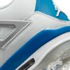 Nike Air Jordan 4 G Retro Spiked Golf Shoe-White/Blue