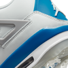 Nike Air Jordan 4 G Retro Spiked Golf Shoe-White/Blue