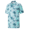 Men's Cloudspun Tropic Leaves Short Sleeve Polo