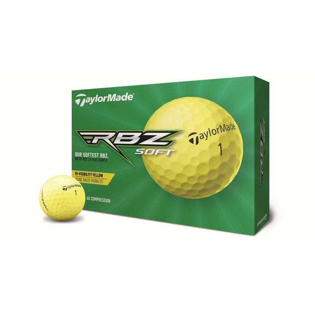 RBZ Soft Golf Balls TAYLORMADE Golf Balls Men's YELLOW Golf