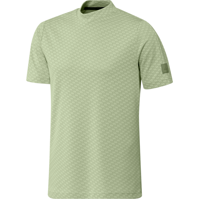 Men's AdiCross Monogram Mock Neck Short Sleeve Polo ADIDAS