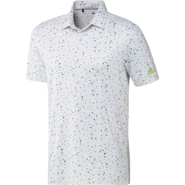 Men's Flag Print Short Sleeve Polo