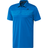 Men's Chest Print Short Sleeve Polo
