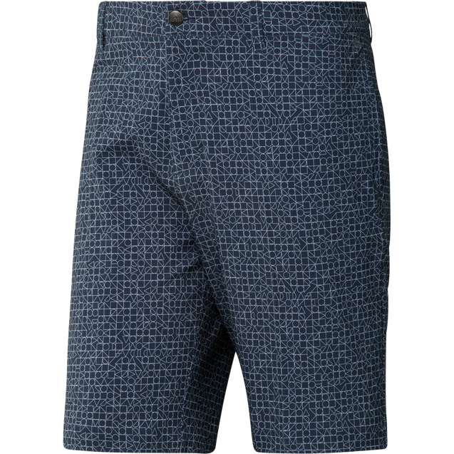 Pantalon court à imprimé abstrait pour hommes