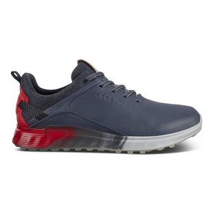 Men's Golf S-Three Spikeless Golf Shoe- Navy/Red