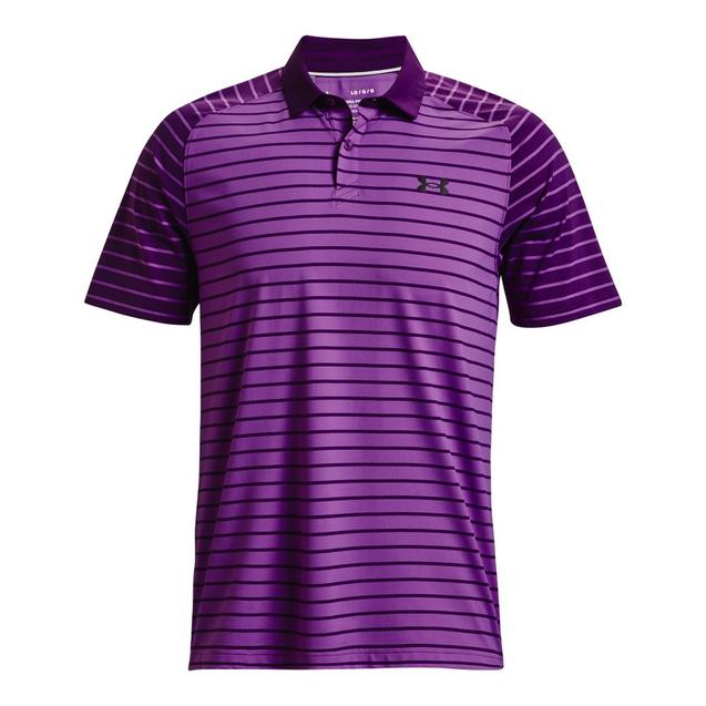 Men's Iso-Chill Mix Stripe Short Sleeve Polo