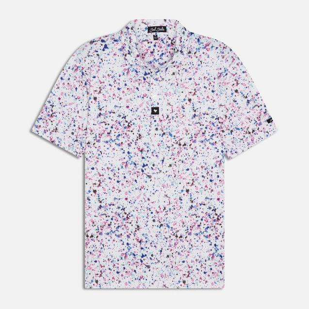 Polo Paint Splatter 3 pour hommes
