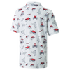 Boys' Cloudspun Dino-Mite Short Sleeve Polo