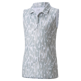 Girls' Cloudspun Three Brush Sleeveless Polo PUMA