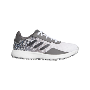 Junior S2G Spikeless Golf Shoe - White/Grey