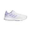 Chaussures S2G sans crampons pour juniors - Blanc/Mauve