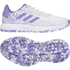 Chaussures S2G sans crampons pour juniors - Blanc/Mauve