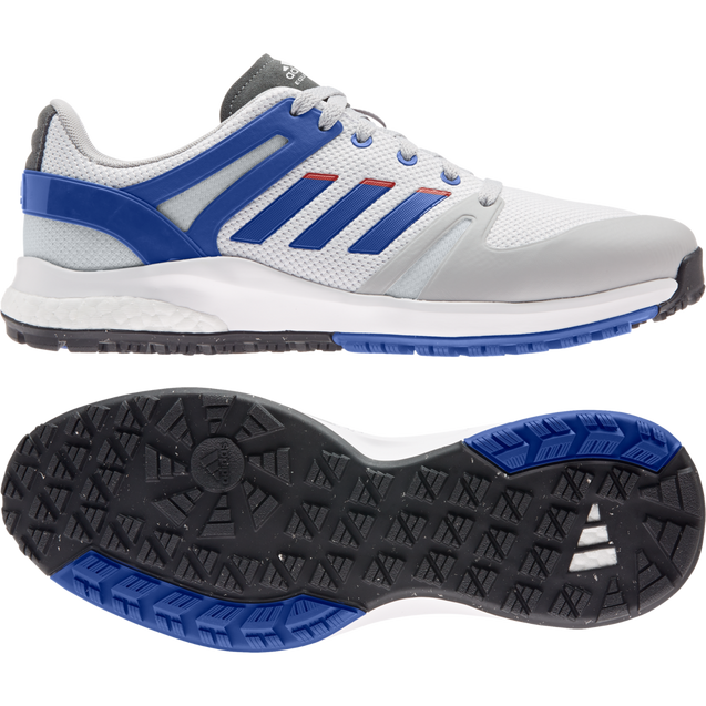 Men's EQT Spikeless Golf Shoe - White/Blue | ADIDAS | Golf Town