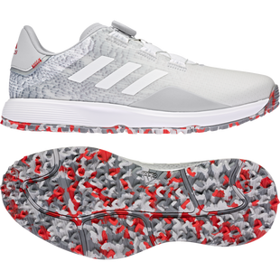 Men's S2G BOA Spikeless Golf Shoe - Grey ADIDAS
