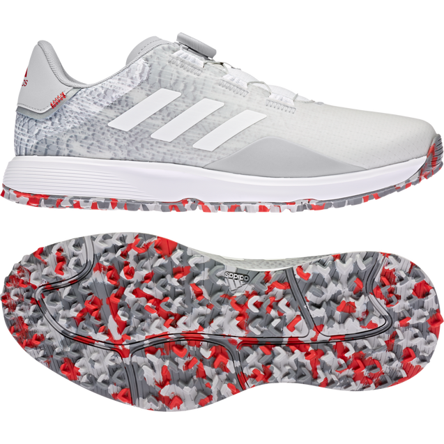 Men's S2G BOA Spikeless Golf Shoe - Grey | ADIDAS | Golf Shoes 