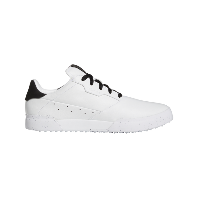 Chaussures Adicross Retro sans crampons pour hommes - Blanc/Noir
