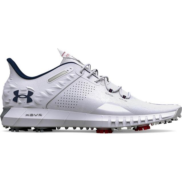 Men's HOVR Drive 2 Spiked Golf Shoe - White, UNDER ARMOUR