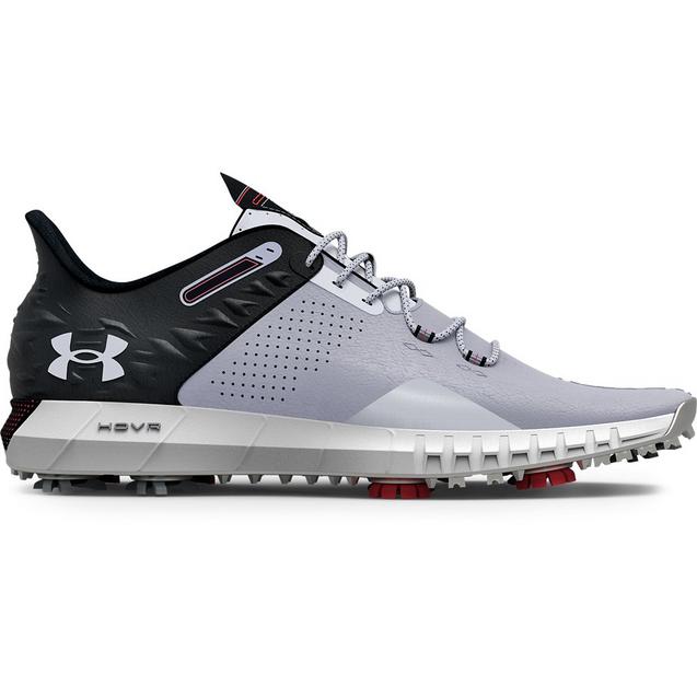 Men's HOVR Drive 2 Spiked Golf Shoe - Grey/Black | UNDER ARMOUR | Golf ...