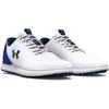Men's Medal Spikeless Golf Shoe - White/Blue