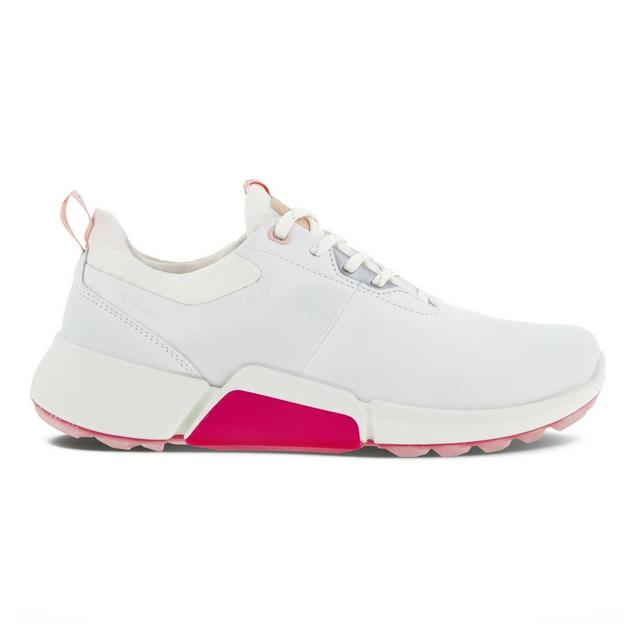 Women's Biom Hybrid 4 Spikeless Golf Shoe - White/Pink | ECCO | Golf ...