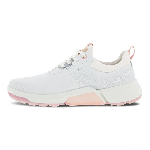 Women's Biom Hybrid 4 Spikeless Golf Shoe - White/Pink | ECCO