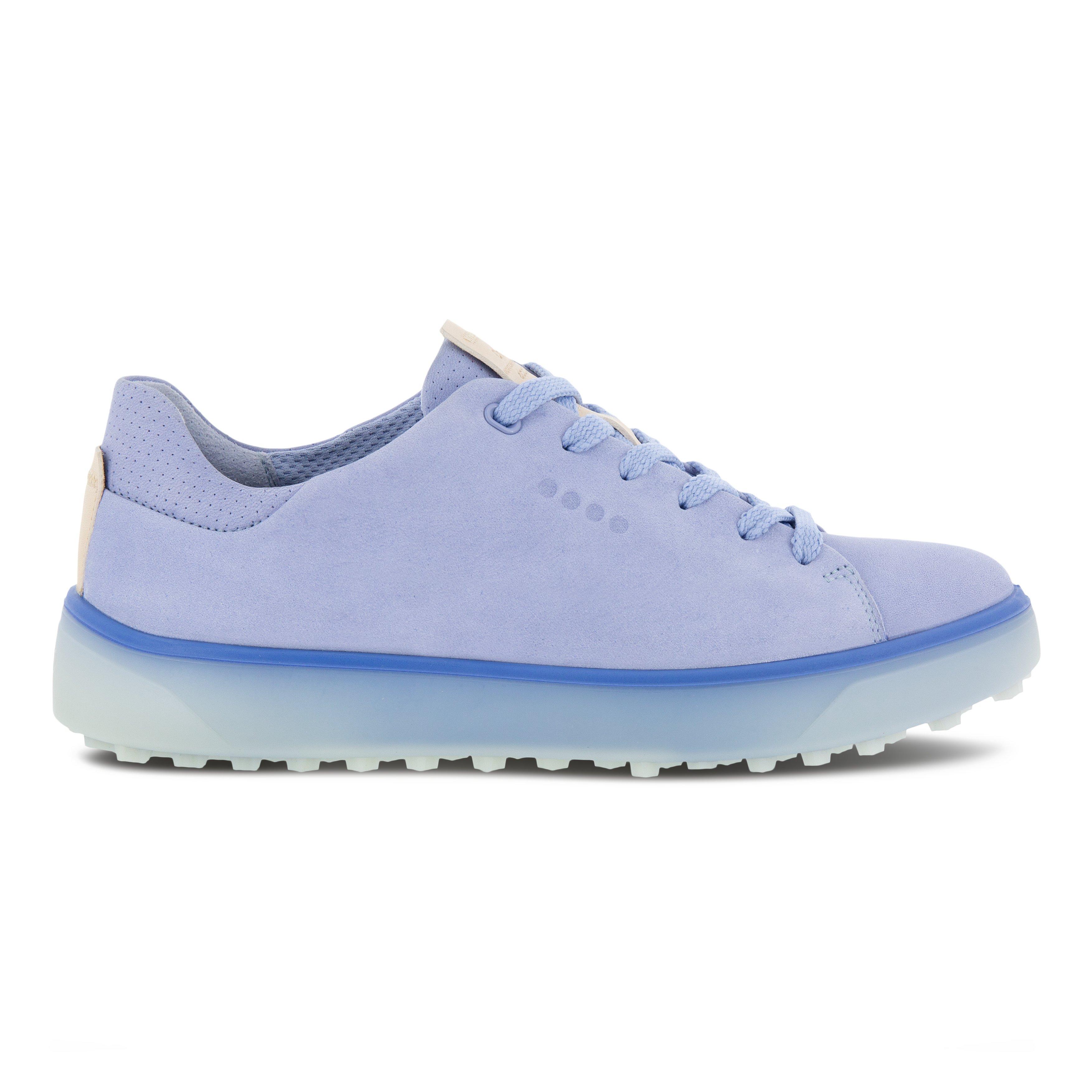 Women's Tray Spikeless Golf Shoe Blue ECCO Golf Shoes