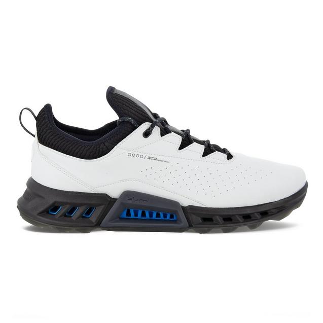 Men's Biom C4 Spikeless Golf Shoe- White/Black | ECCO | Golf Town