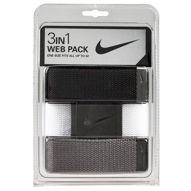 Nike golf hotsell belt 3 pack