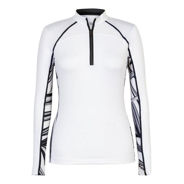 Women's Liza Printed Side Panel UPF 50+ Longsleeve Sun Top