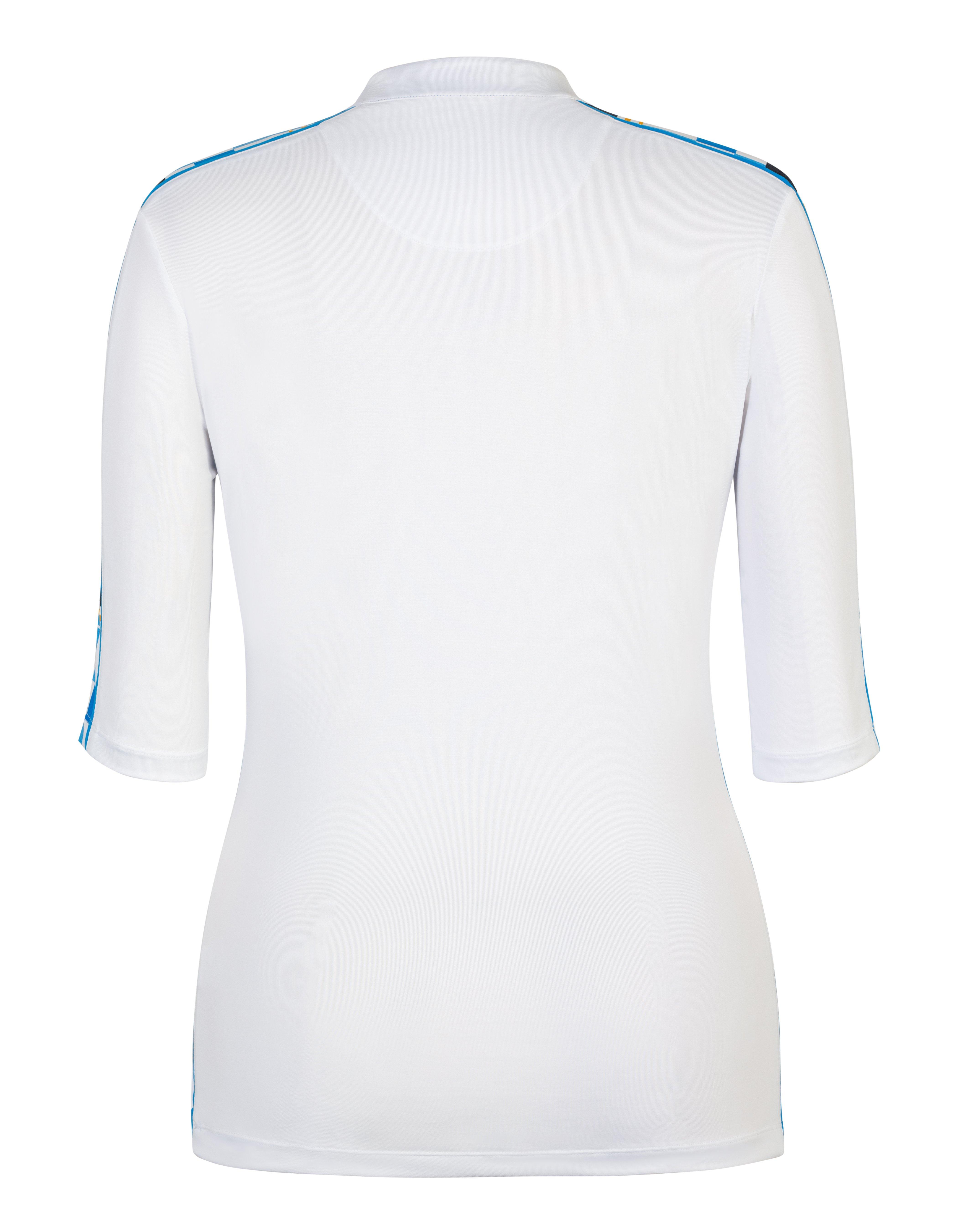 Women's Mara Printed Side Panel 3/4 Sleeve Top