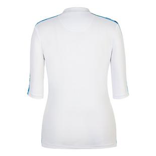 Women's Mara Printed Side Panel 3/4 Sleeve Top TAIL