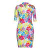 Women's Fun in the Sun Larisa Printed Half Sleeve Dress