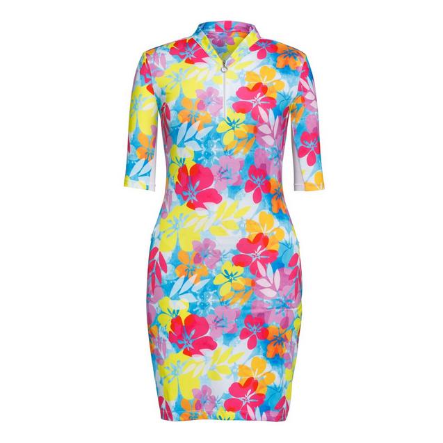 Women's Fun in the Sun Larisa Printed Half Sleeve Dress