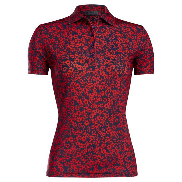 Polo à imprimé floral pour femmes