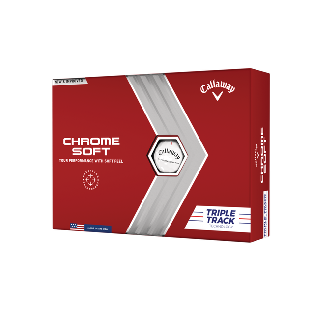 Prior Generation - Chrome Soft Triple Track Golf Balls CALLAWAY