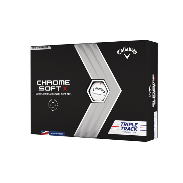 Prior Generation - Chrome Soft X Triple Track Golf Balls