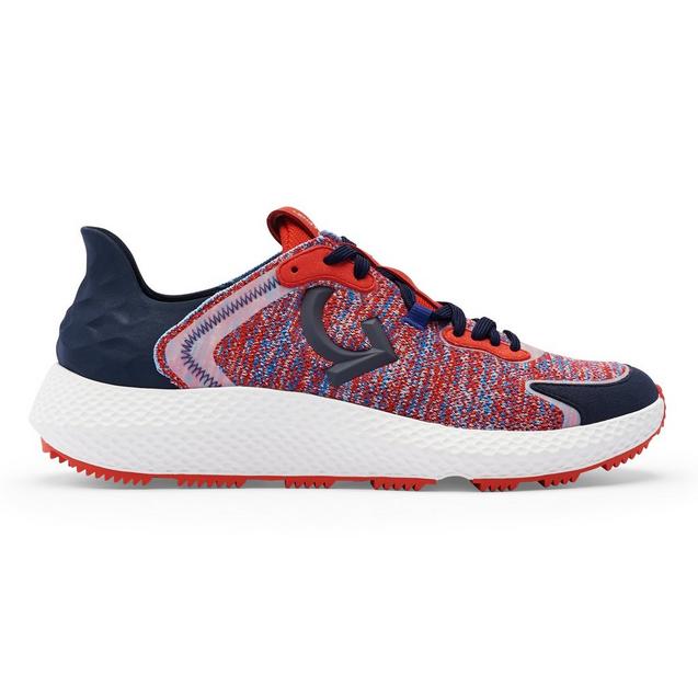 Chaussures MG4X Golf multisports sans crampons pour hommes - Bleu marine/Multi