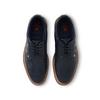 Men's Debossed Skulls Gallivanter Spikeless Golf Shoe- Navy