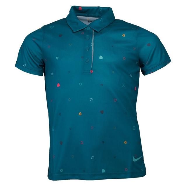 Polo Dri-Fit Victory à imprimé pour filles