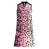 Robe Panther à imprimé sans manches pour femmes