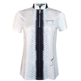 Women's Habu Printed Short Sleeve Polo