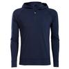 Men's Hooded Luxe 1/4 Zip Pullover